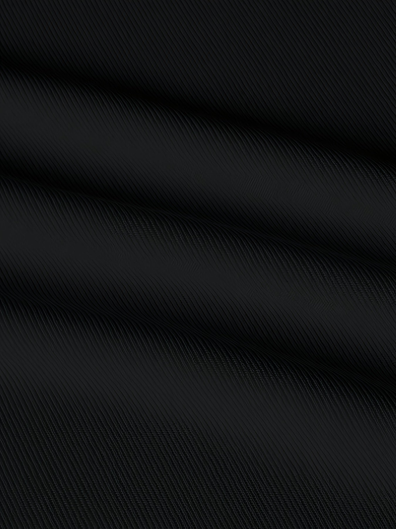 Camiseta de manga larga casual para hombre con cuello alto y cordón, mezcla de poliéster, color sólido, corte regular, primavera y otoño