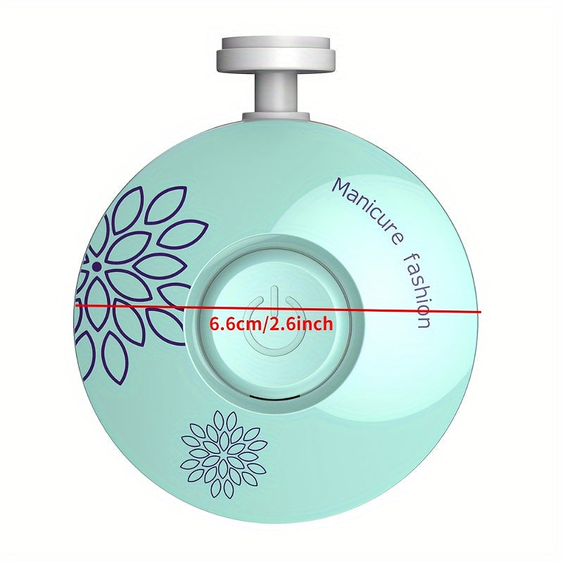 Набор для ухода за ногтями с электрическим триммером, полировщиком, кусачками - идеальный подарок на праздники: Рождество, Хэллоуин, День благодарения, Новый год и День святого Валентина.