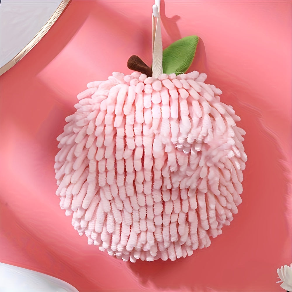 Meva mavzusidagi yumshoq va namni yaxshi so'radigan qo'l sochiq, oshxona yoki hammom uchun.