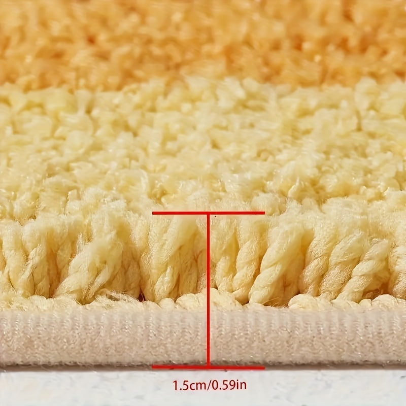 Paw Print Bathroom Floor Mat Absorbent Non-Slip Kitchen Rug for Bathroom Bedroom