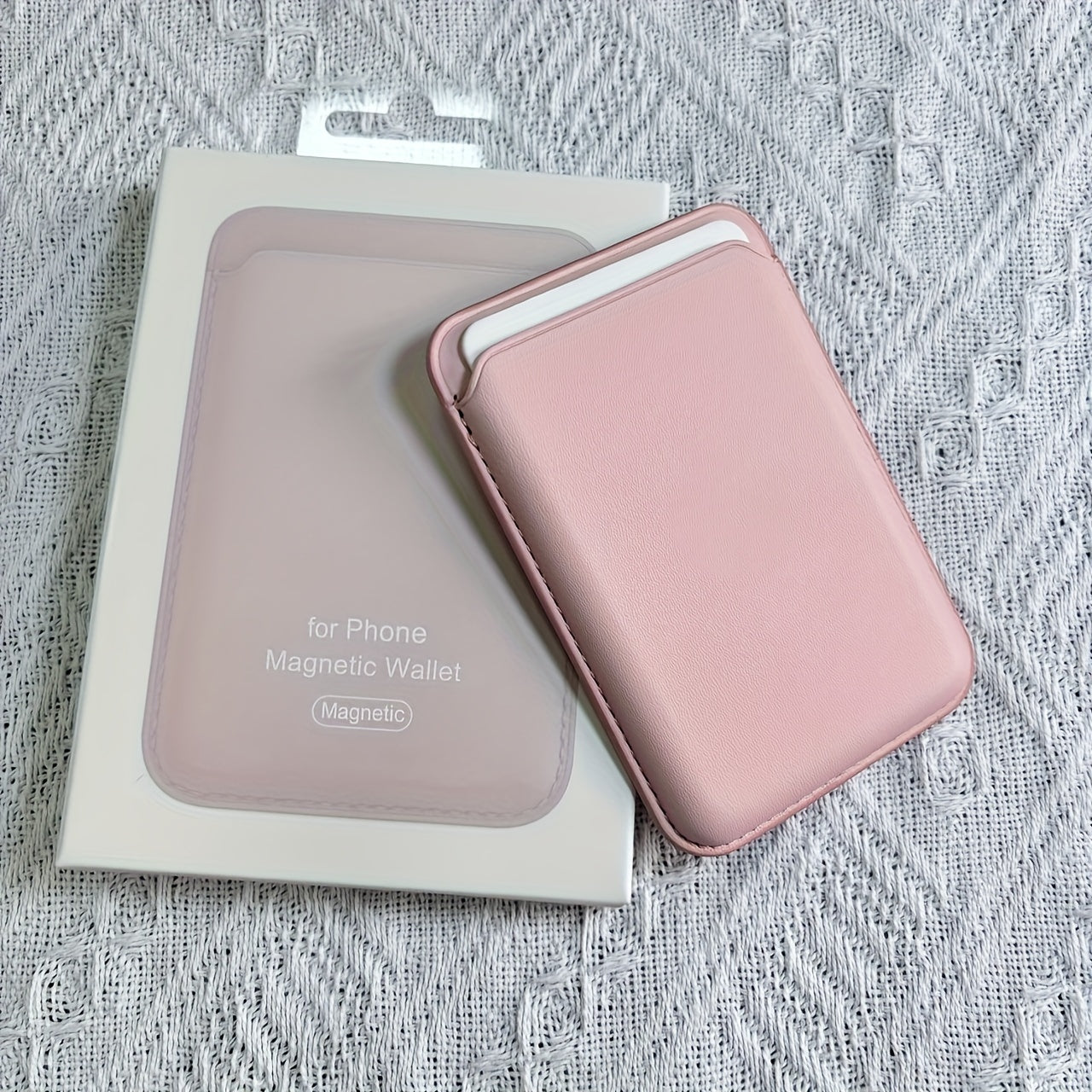 Magnetic Phone Wallet with Card Holder for iPhone 12-16 Pro Max TPU Shell Accessory