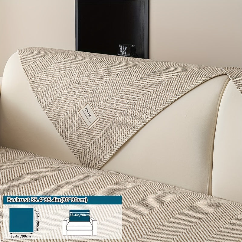 Чехол на диван из полиэстера в стиле бохо-шик для кресел и диванов, противоскользящий, безопасный для домашних животных, моющийся в машине