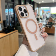 Transparent iPhone 13 Pro Max Case with Anti-Drop Protection and Magsafe Compatibility