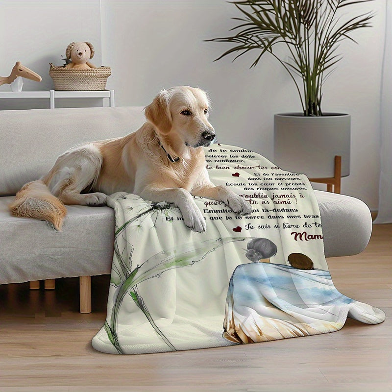 Kids Throw Blanket Flannel Cozy Bed Sofa Gift Christmas Birthday