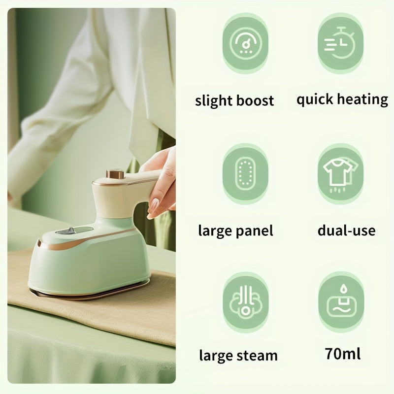 Wrinkle-Free Iron 1190W 220V-240V Home Dorm Use Durable ABS US Plug