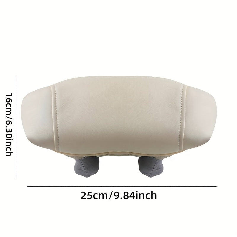 Wireless Neck and Shoulder Massager with 6-Claw Massage Head, Heating, Hands-Free Strap