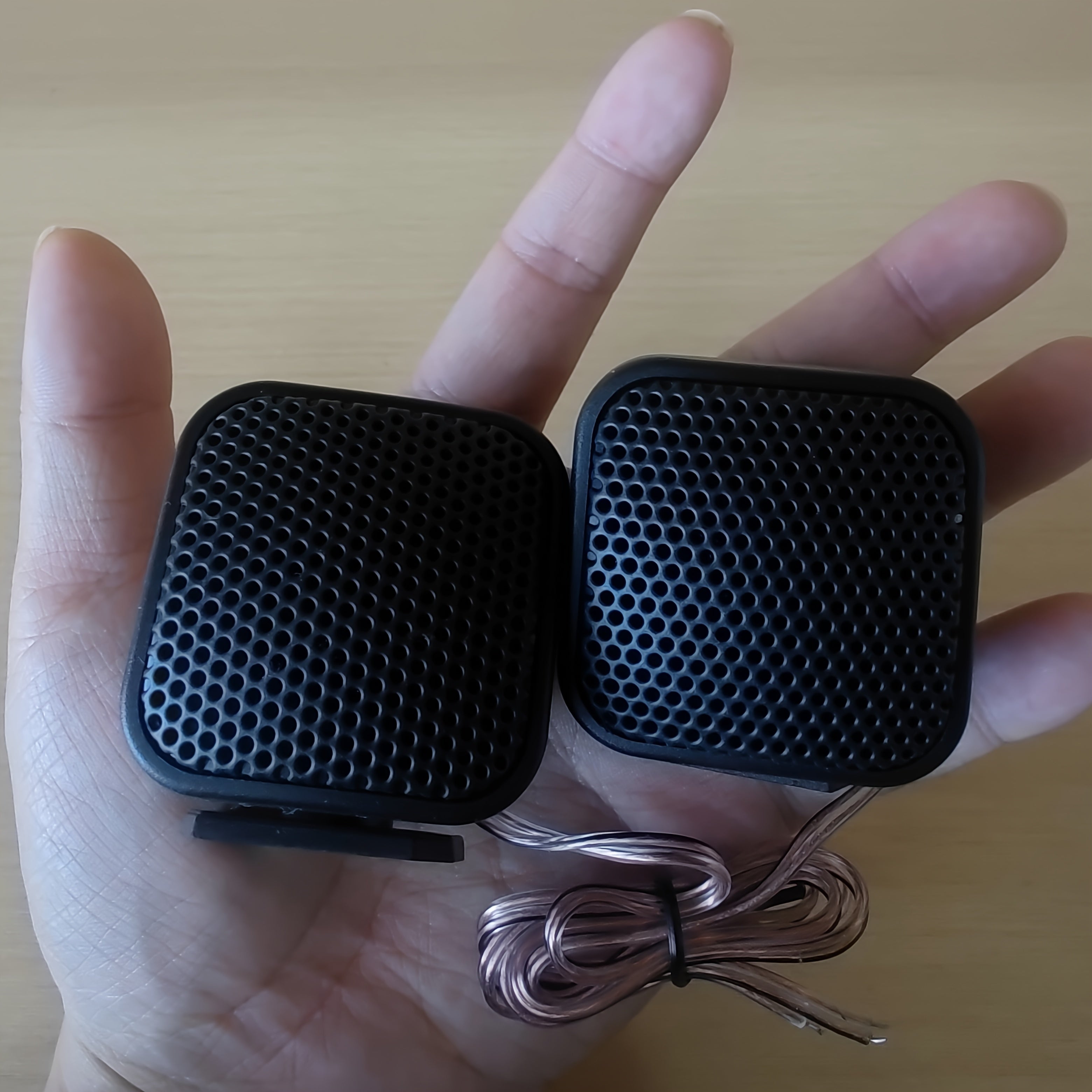 Car Audio Speakers 500W Power Automotive Weather-Resistant Black