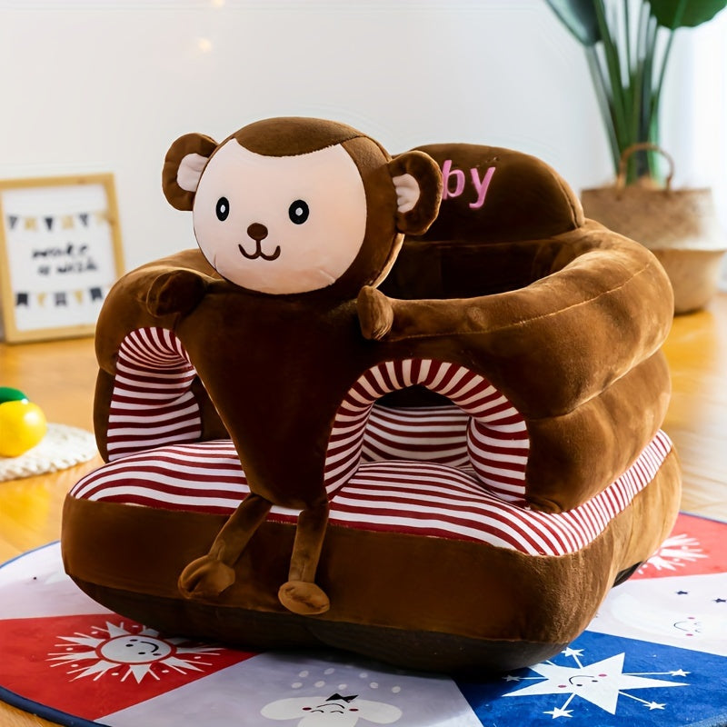 Kids' Cartoon Padded Chair for Comfortable Sitting, Learning and Play