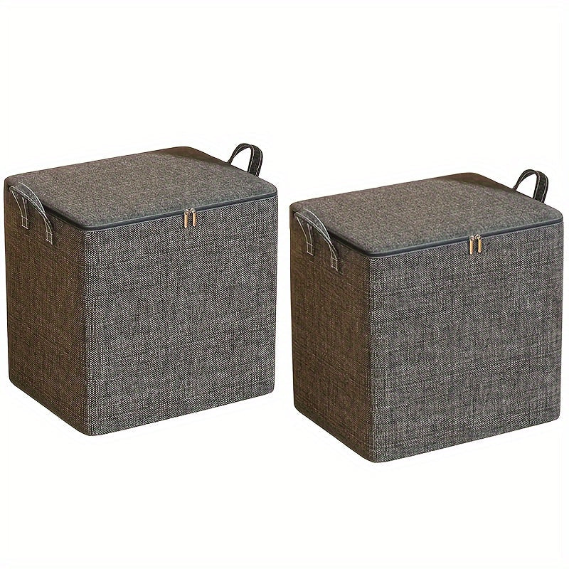 Suv o'tkazmaydigan mato saqlash sumkasi, katta kiyimlar tashkilotchisi, qopqog' bilan, 109.78L chang o'tkazmaydigan