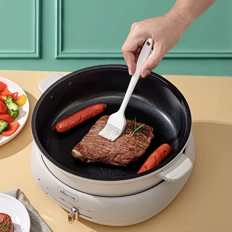 Комплект силиконовых кухонных инструментов для выпечки «Все в одном» - включает 3, 4 или 6 предметов - термостойкие и не липкие мини-кухонные принадлежности, такие как скребок для тортов, зажим для пищи, венчик, кисточка для масла, ложка и лопатка.