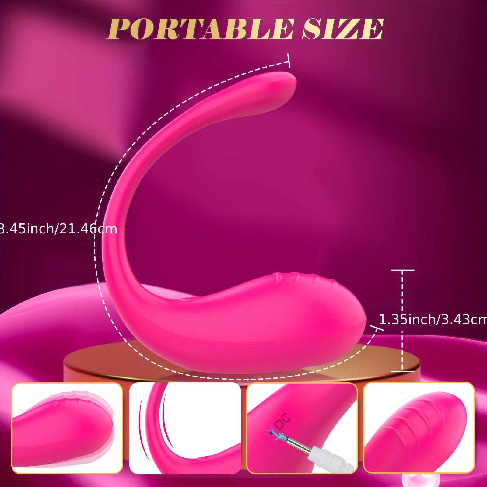 Women Waterproof Wireless G Spot Vibrating Egg Dildo Vaginal Ball Sex Toy