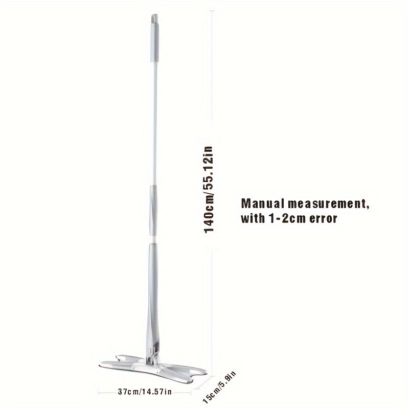 Ko'p funksiyali Kelebek Mop - Siqish uchun qo'l ishlatishga hojat yo'q, Quruq va nam yuzalarni oson tozalash, Uyda yoki ofisda tozalash uchun ajoyib, Mukammal uyga ko'chish sovg'asi