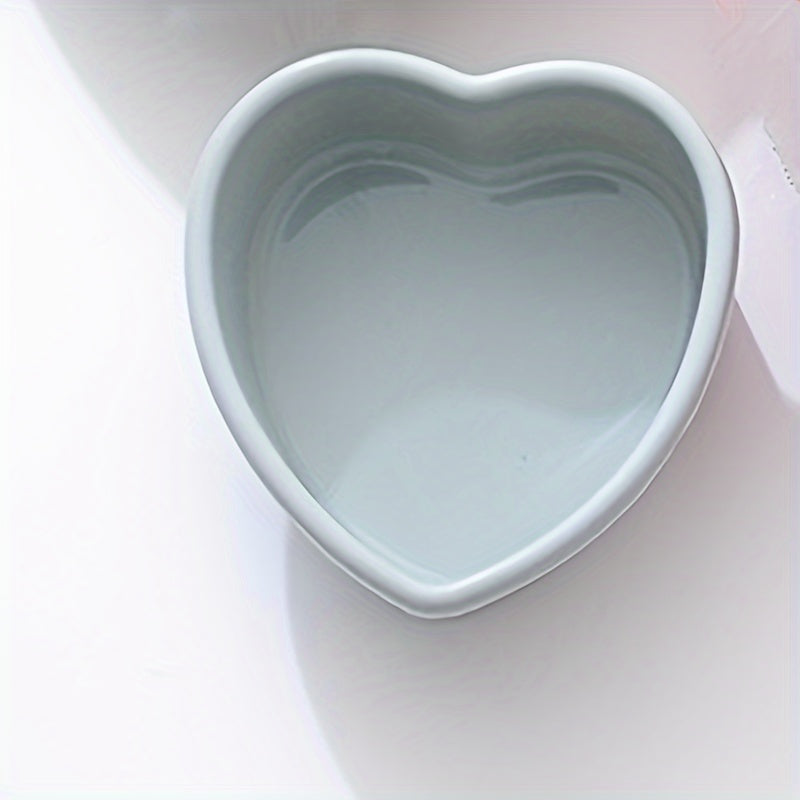 Yurak shaklidagi silikon pishirish qolibi 10.16/15.24/20.32 sm, yopishmaydigan pishirish qolipi, qatlamli tortlar va non uchun