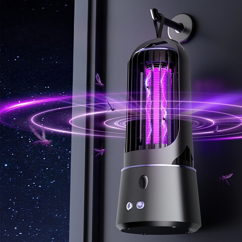 Mosquito Killer Lamp USB Rechargeable 1200mAh Battery Indoor Outdoor Camping Garden Office