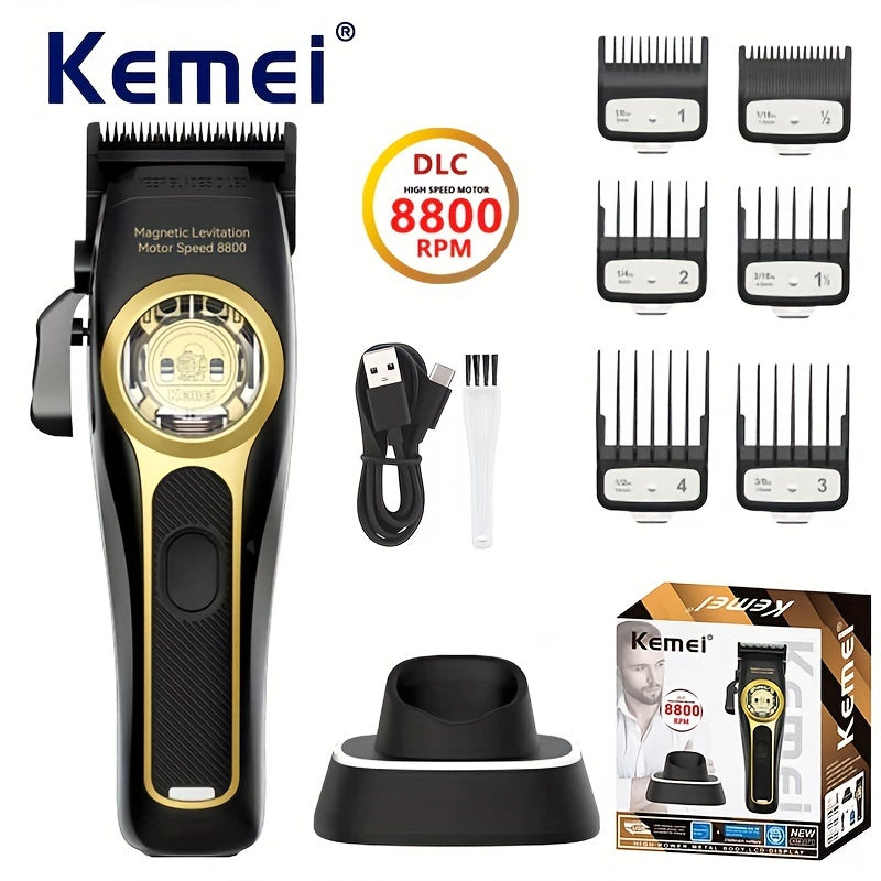 Cordless Hair Clippers 2373 with Magnetic Motor USB Rechargeable Quiet Operation