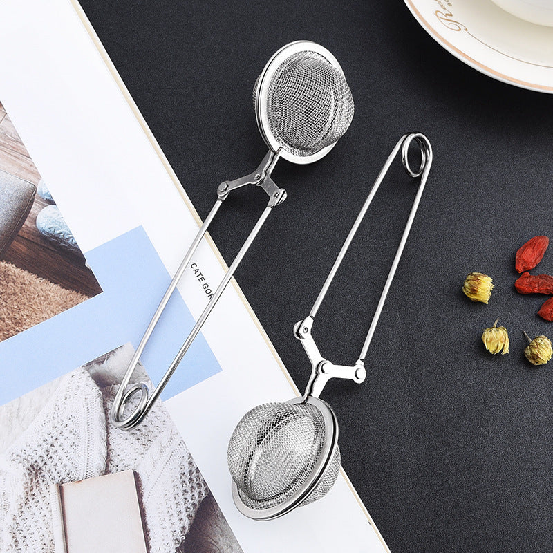 Choy sevuvchilar endi Press-to-press tutqich bilan Stainless Steel Tea Infuser qulayligini bahramand bo'lishlari mumkin. Bu oddiy va amaliy metall choy filtri uyda choyni suzish uchun ideal bo'lgan oshxona va ovqatlanish uchun zarur bo'lgan aksessuardir.