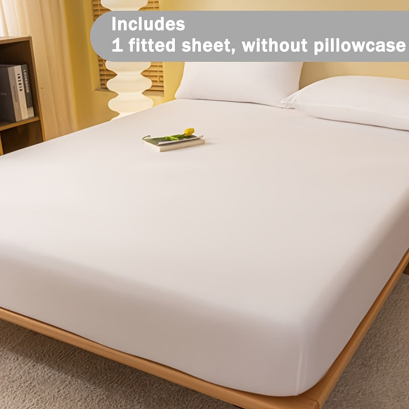 Breathable Waterproof Mattress Protector Fitted Sheet Dustproof Stainproof Washable