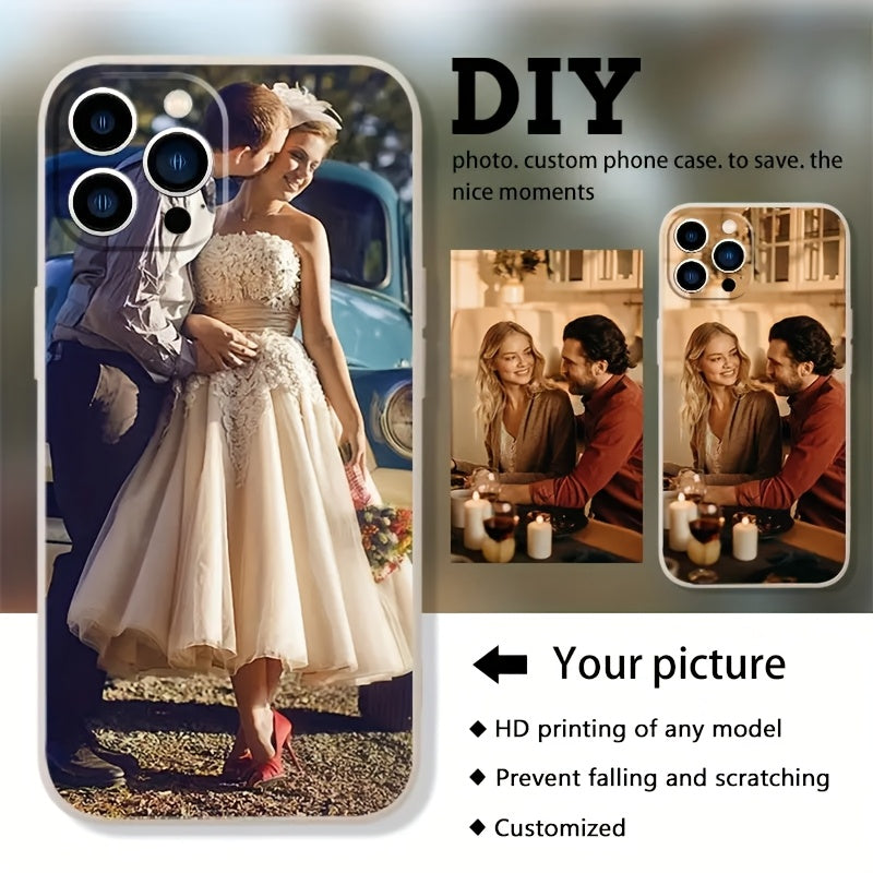 Personalized iPhone Case with Custom Photo Design for All Models TPU Air Cushion