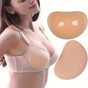 Reusable Bra Insert Pads for Women Solid Color Chest Enhancers Comfortable Lingerie Accessories