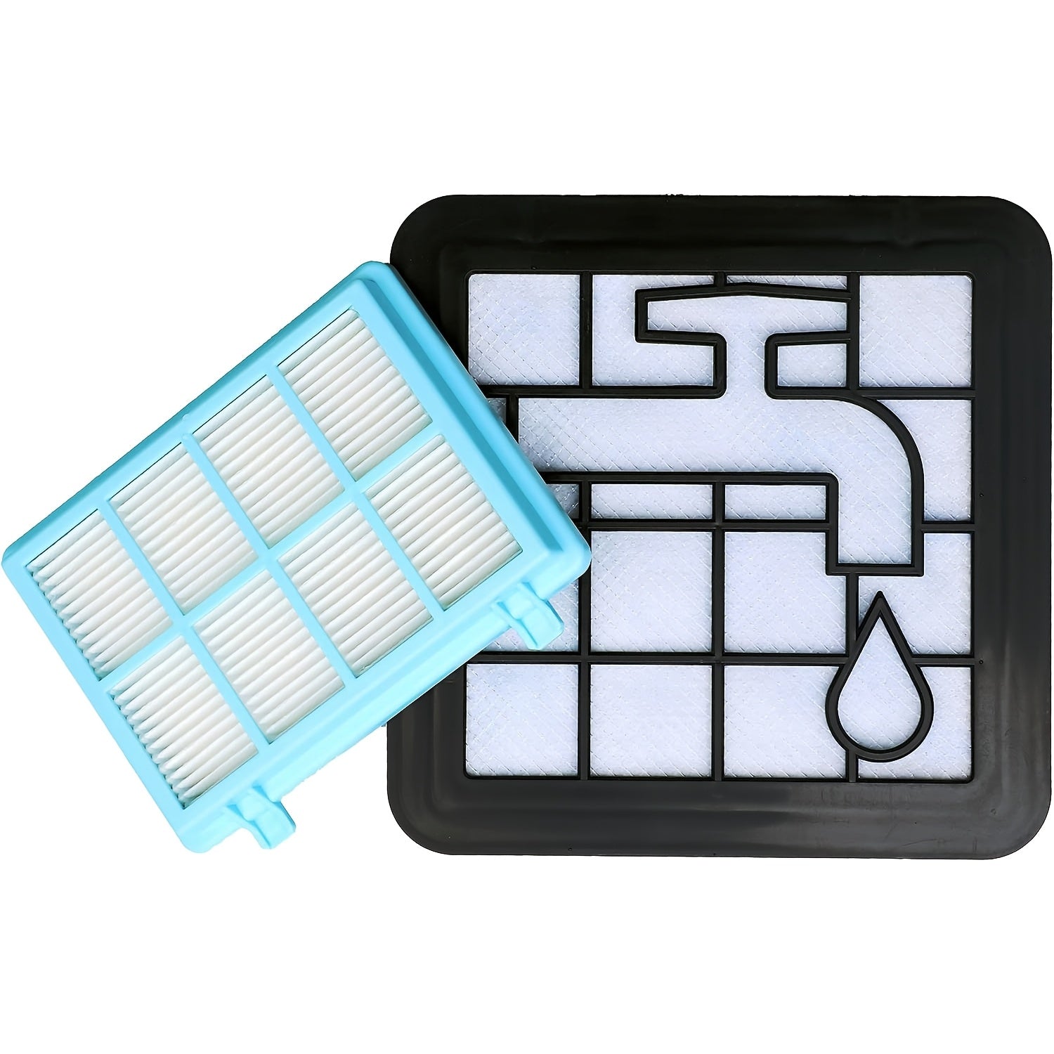 Washable Vacuum Filter Compatible with Philips FC9331 FC9332 FC8010 Dust Filter Reusable High Efficiency