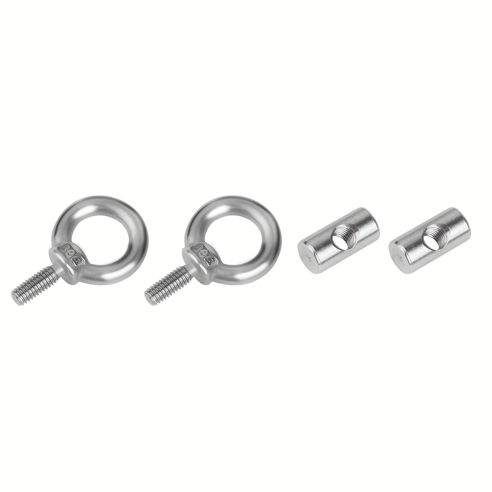 Stainless Steel Awning Rail Stoppers Set for RV Campervan Caravan Motorhome