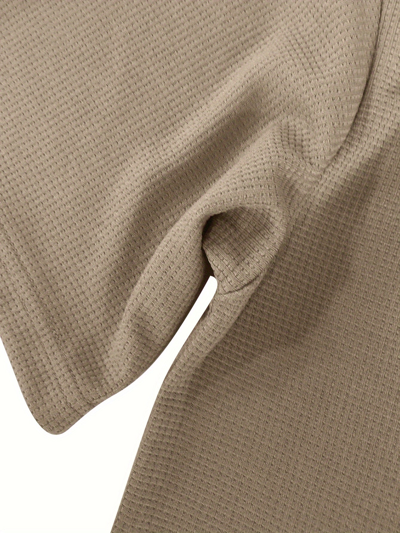 Men's Summer Outfit Set Solid Color Short Sleeve T-Shirt and Elastic Waist Shorts