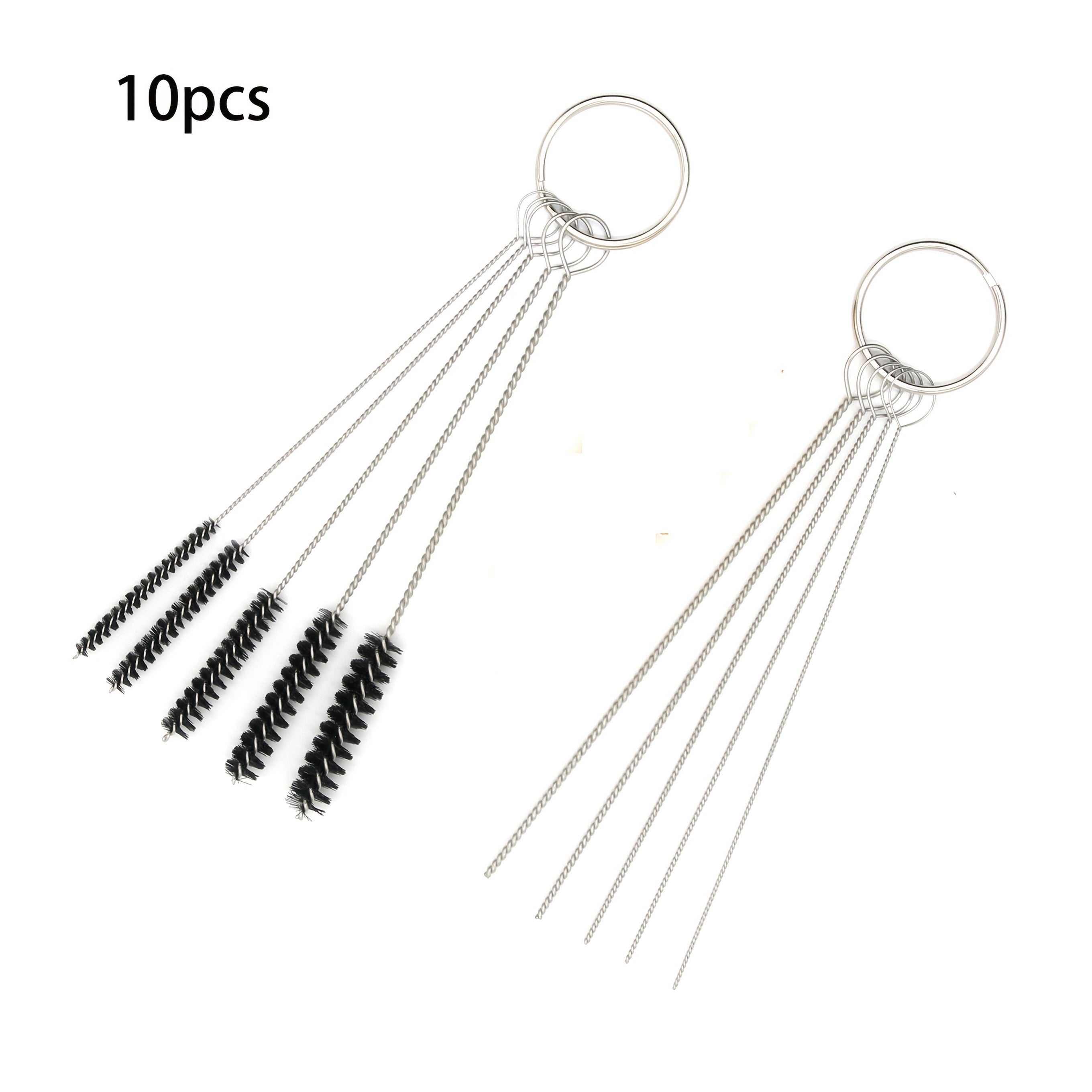 Универсальный набор для очистки карбюратора, инструменты из нержавеющей стали с щетками и насадками