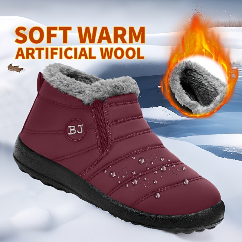 Girls Winter Snow Boots Warm Slip-Resistant Thickened Casual Shoes