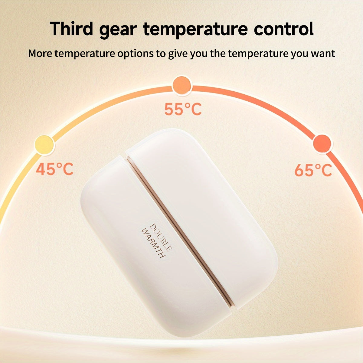 Rechargeable Hand Warmers with Magnetic USB-C Electric Heaters Compact Pocket Size