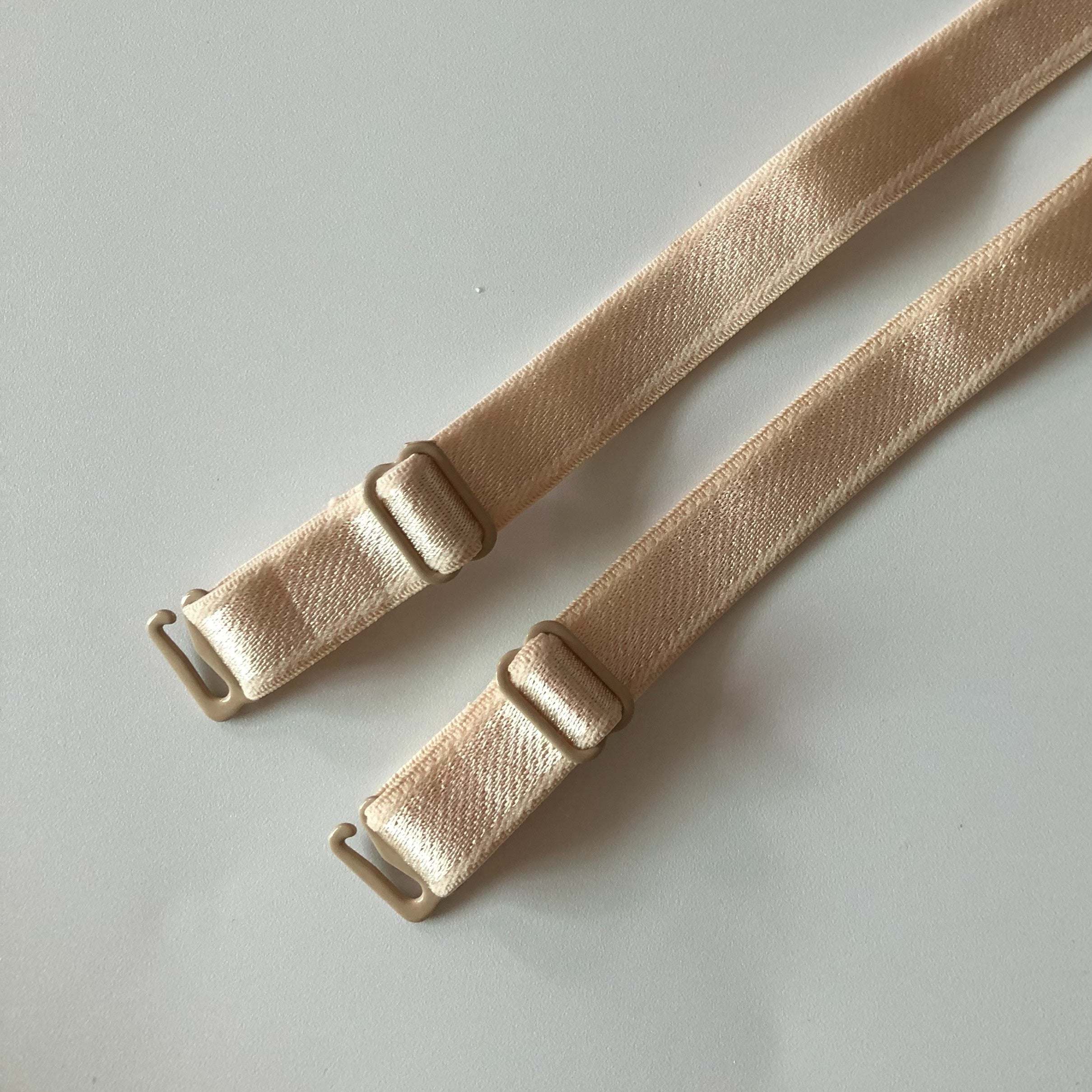 Adjustable Elastic Bra Shoulder Straps for Women's Lingerie Polyester Solid