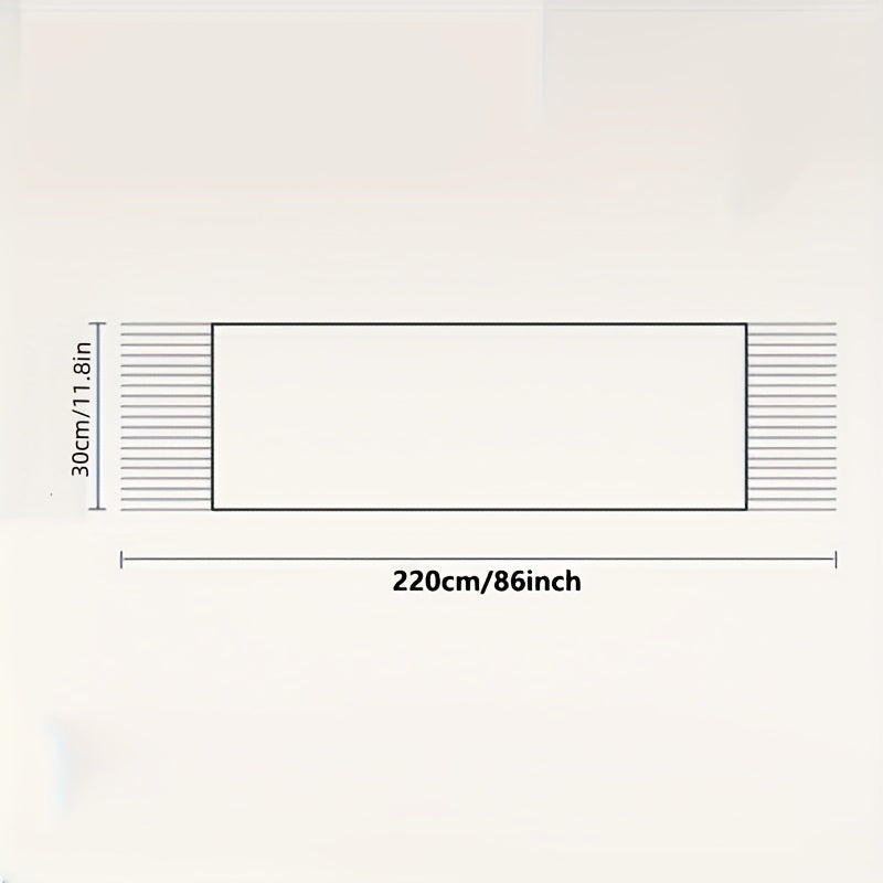 Уютный прэппи-стильный полосатый шарф для пар из 100% полиэстера, вязаный, теплый, ветронепроницаемый