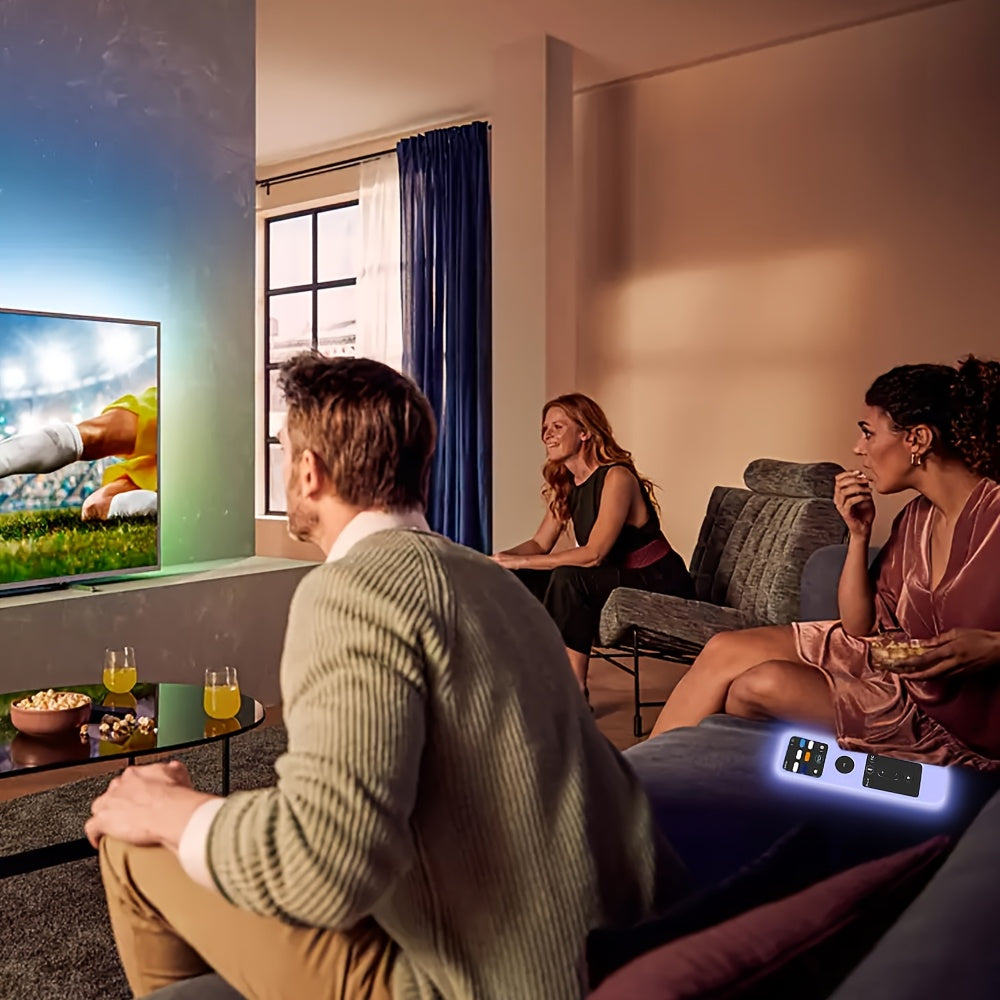 Pack de 2 fundas de silicona para control remoto para el control remoto de Smart TV 2021 compatible con Vizio XRT260