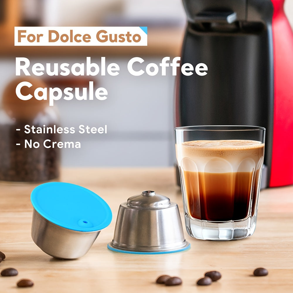 Reusable Stainless Steel Coffee Capsule for Dolce Gusto Machines