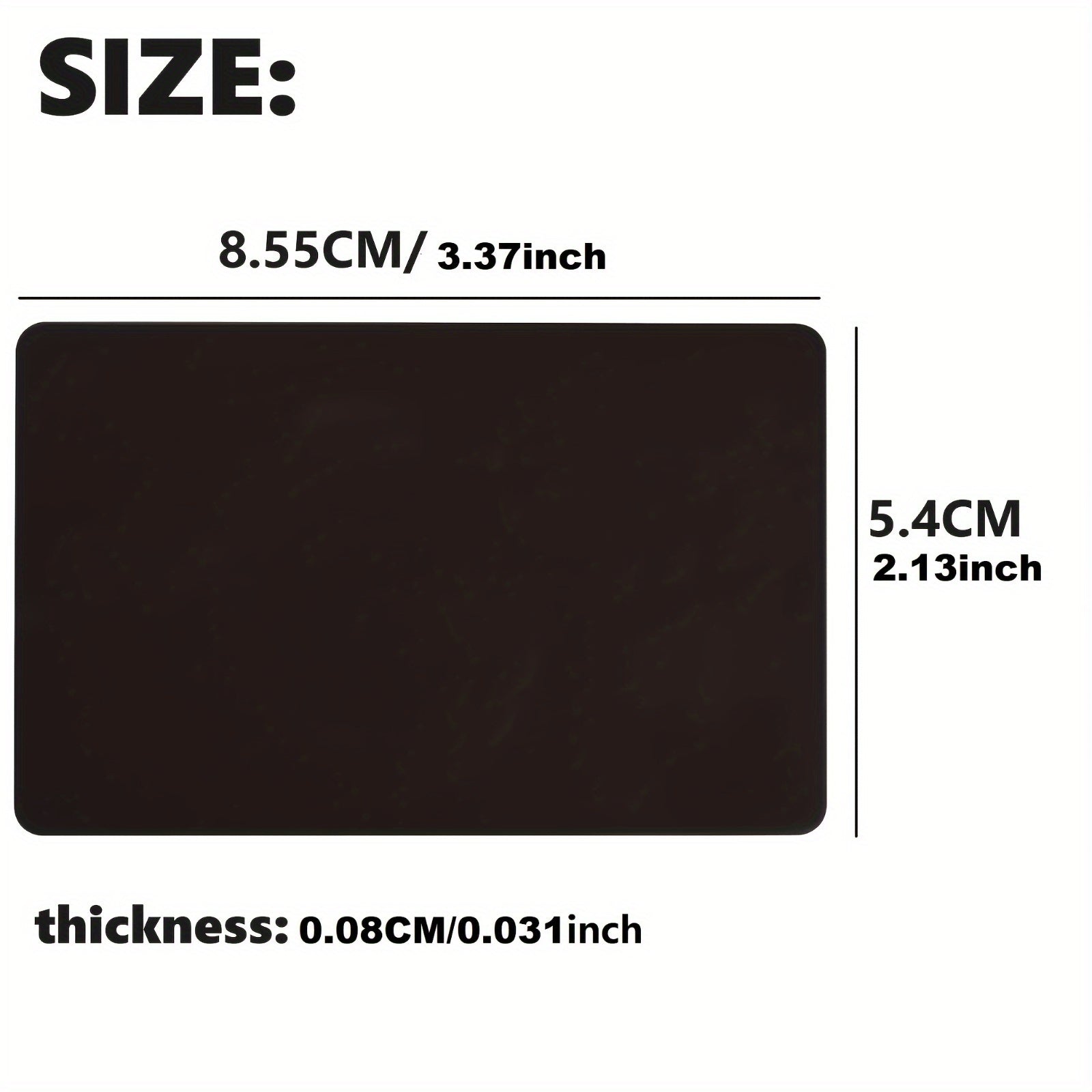 Черные PVC NFC-карты с чипом NTAG215 объемом 504 байта, программируемые для смартфонов