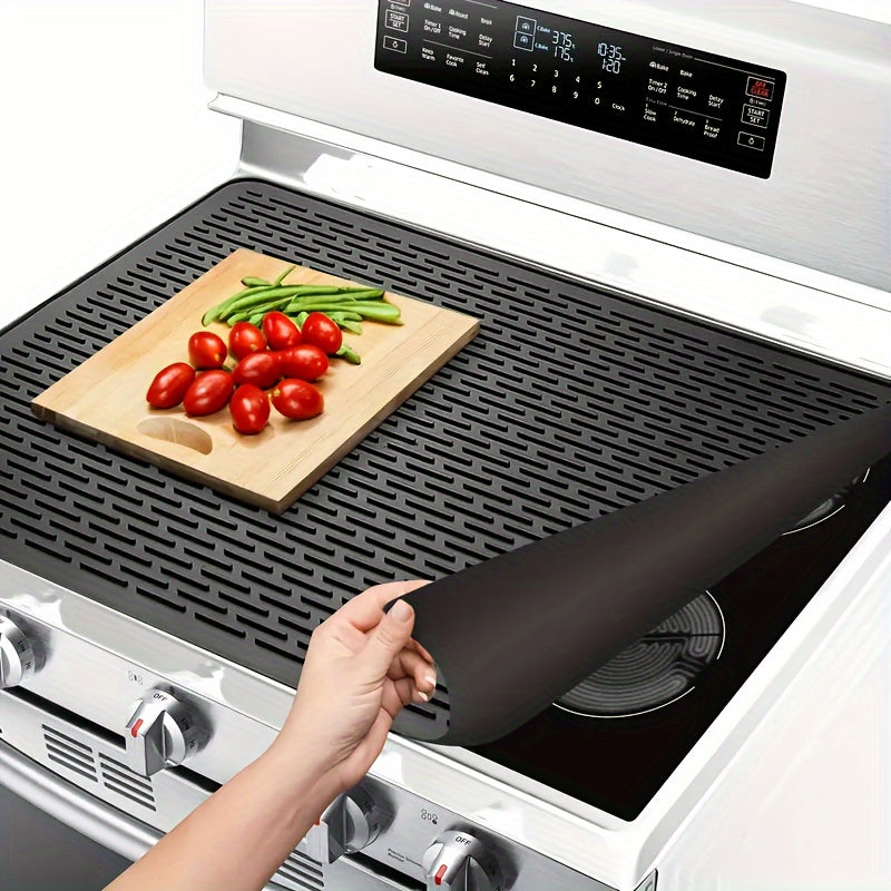 Extra Large Silicone Stove Cover Mat Foldable Heat Resistant Waterproof Anti-Slip