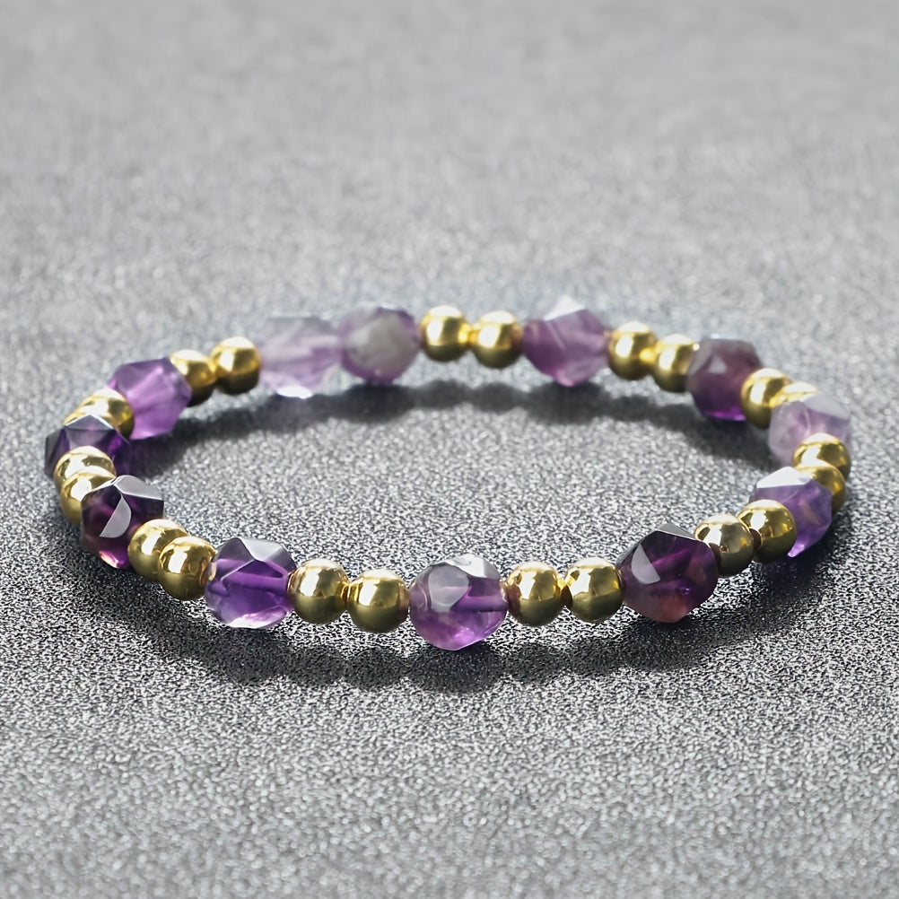 Natural Aventurine and Dongling Stone Beaded Bracelet for Women 8mm Healing Jewelry