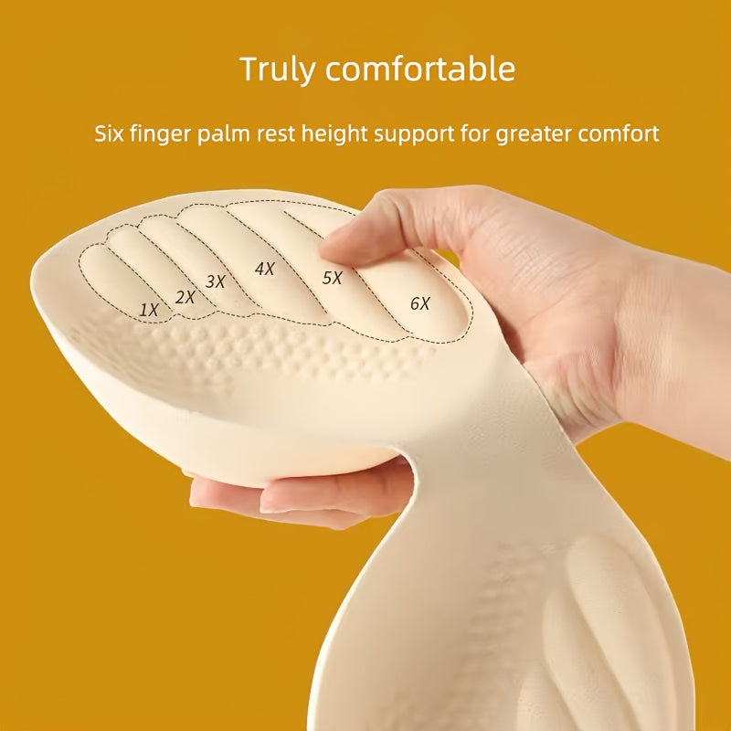 Reusable Bra Insert Pads for Enhancing Chest Shape Solid Color Nylon Spandex Woven