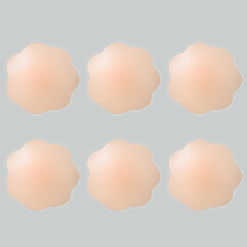 Women's Reusable Silicone Nipple Covers Seamless Self-Adhesive 2/6/10 Pack