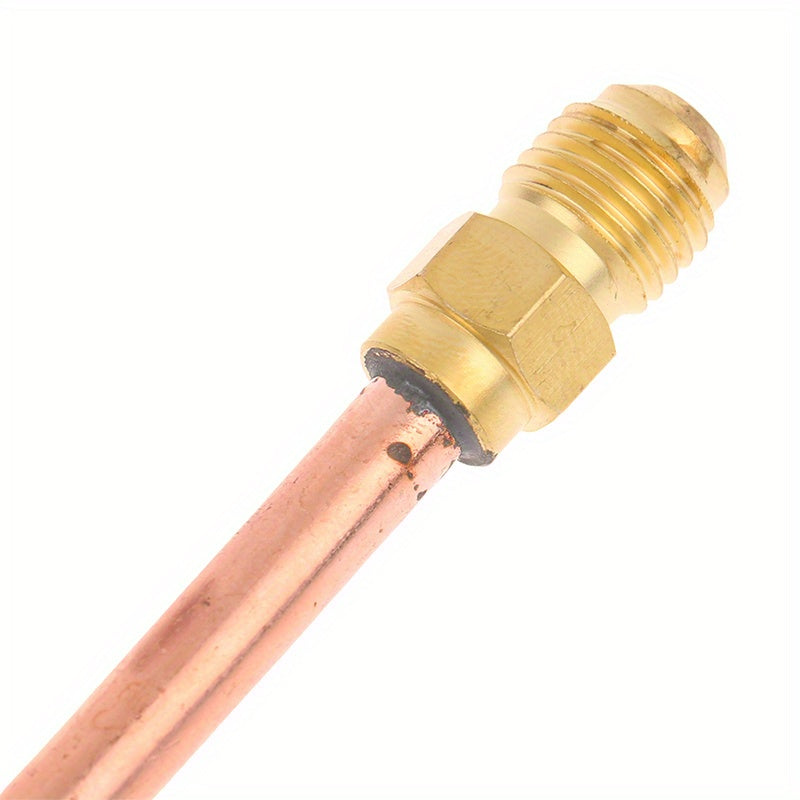 45 Degree SAE Flare Connector Copper Brass Fitting Adapter for HVAC and Home Appliances