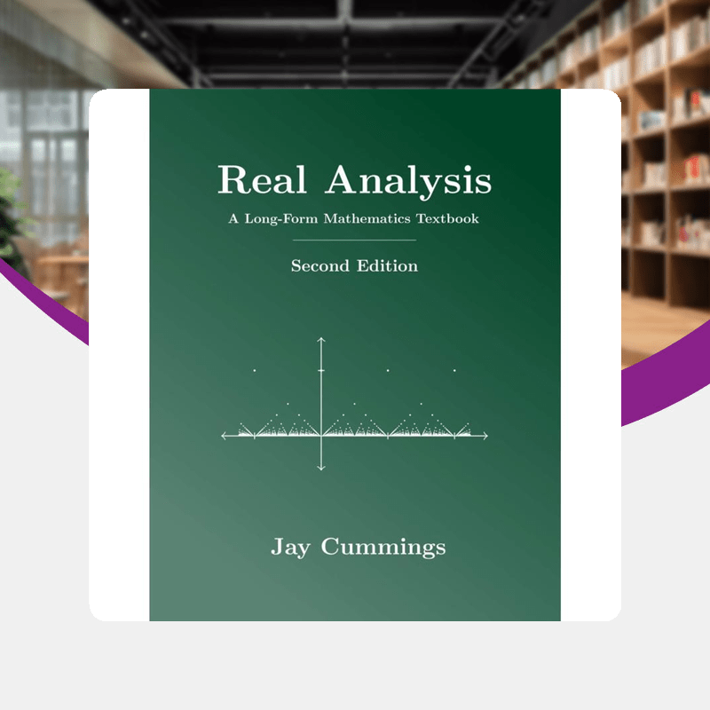 English Textbook for Beginner Data Analysts on Real Analysis Mathematics 446 Pages