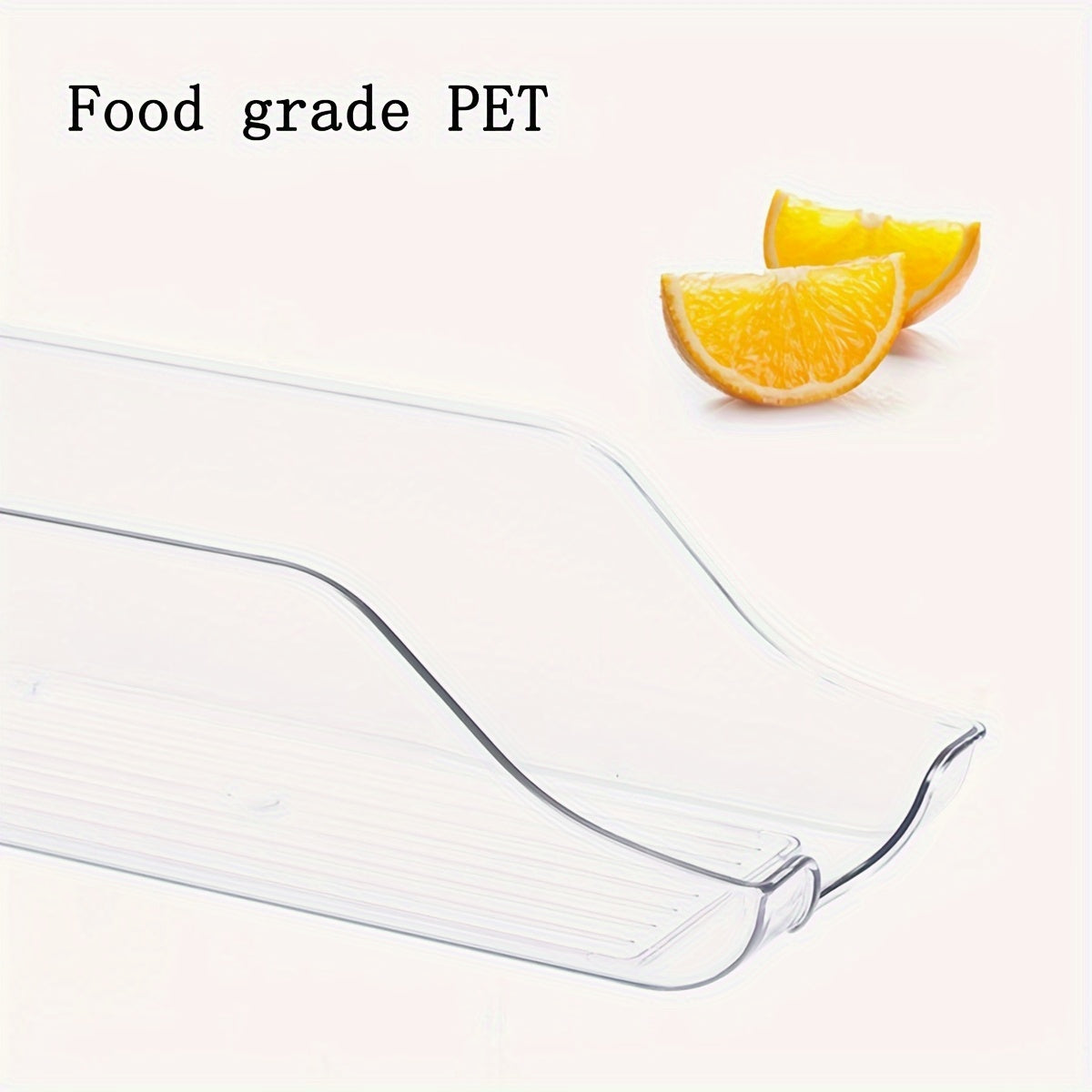 Muzlatgich uchun shaffof saqlash plastik qutilar to'plamlari 2, 4 yoki 6 dona - muzlatgichlar, shkaflar, oziq-ovqat omborlari, javonlar va oshxona jihozlarini tartibga solish uchun mukammal