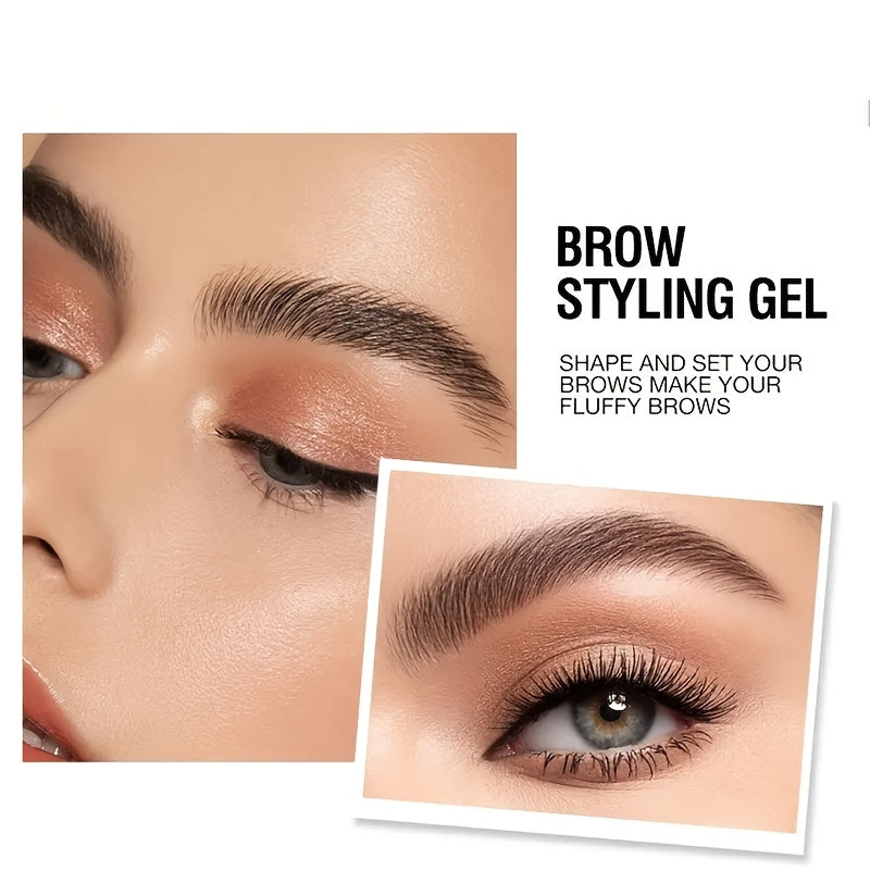 Crema y cepillo para definir cejas transparente para mujer 16g fácil de aplicar