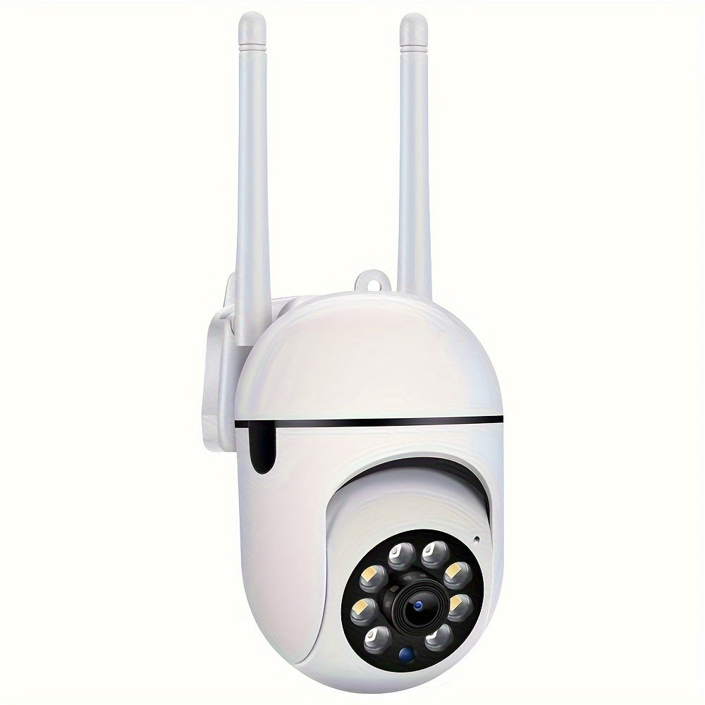 1080P HD Wi-Fi Security Camera with Color Night Vision 2-Way Audio Pan Tilt Zoom