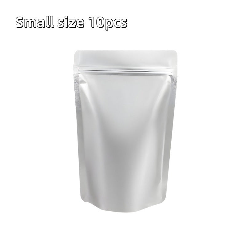Self-Sealing Aluminum Foil Pet Food Storage Bag Stand-Up Ziplock Waterproof Moisture-Proof