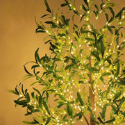 Artificial Tree with Warm White LED Lights USB Powered 152cm or 183cm for Weddings Holidays Home Decor