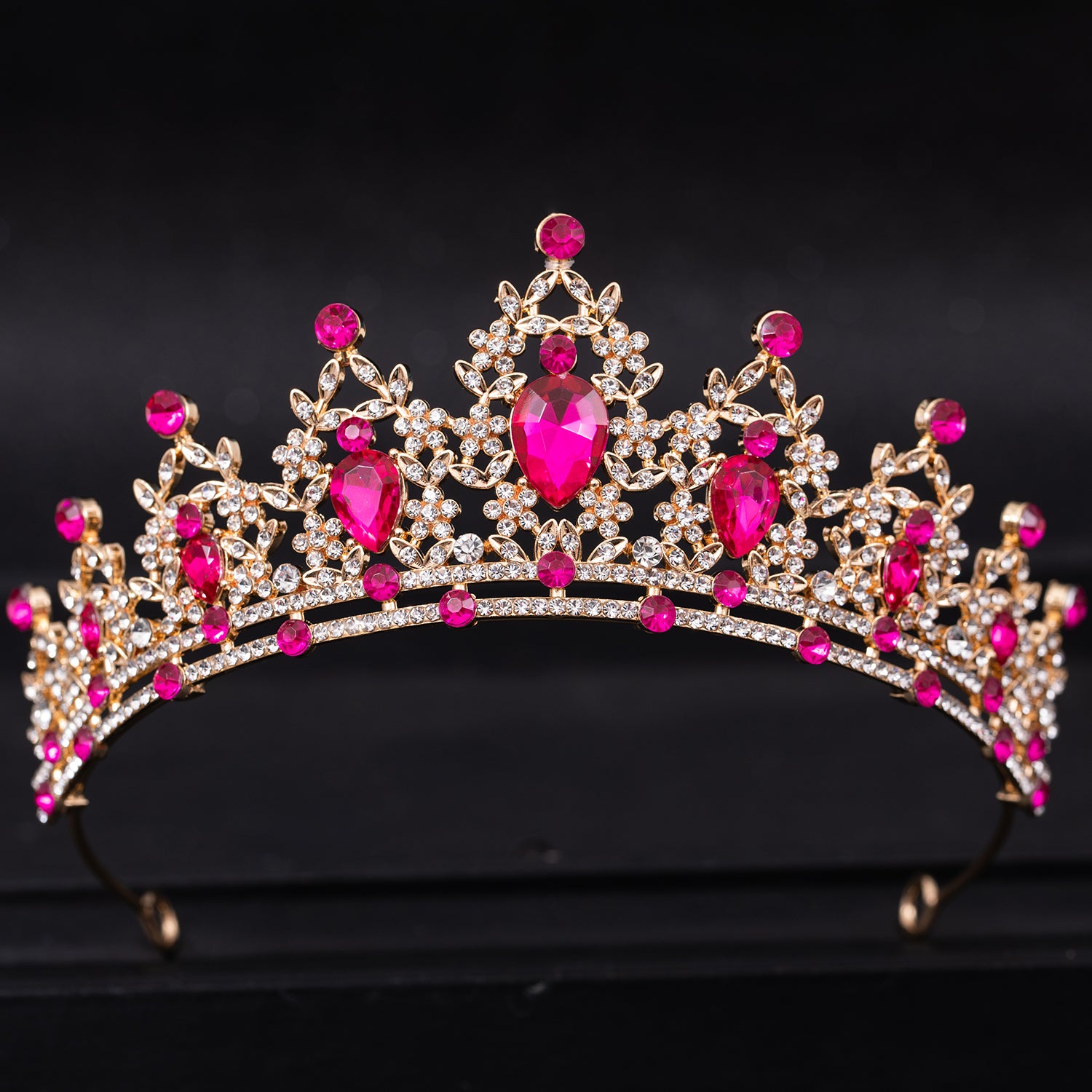 Princess Crown for Women and Girls, Queen Tiara, Elegant Silver Headpiece