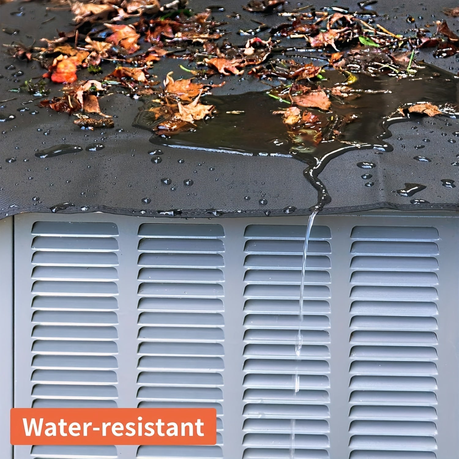 Outdoor Air Conditioner Cover Waterproof Dust Snow UV Resistant Durable PVC