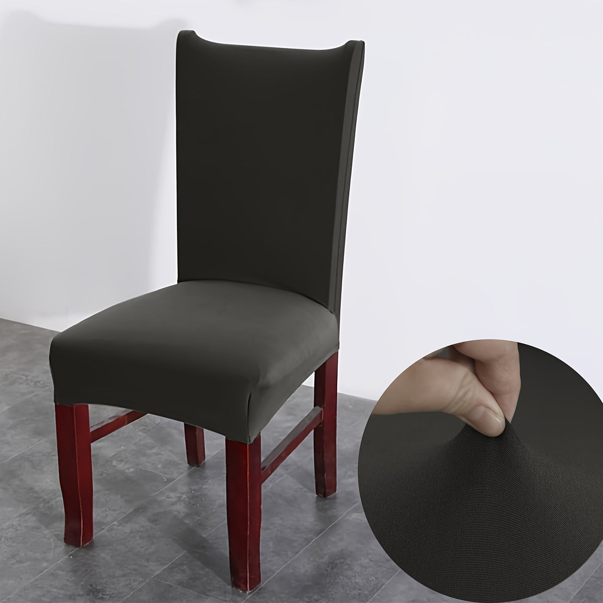 Waterproof 6 Milk Fiber Chair Cover for Indoor and Outdoor Use