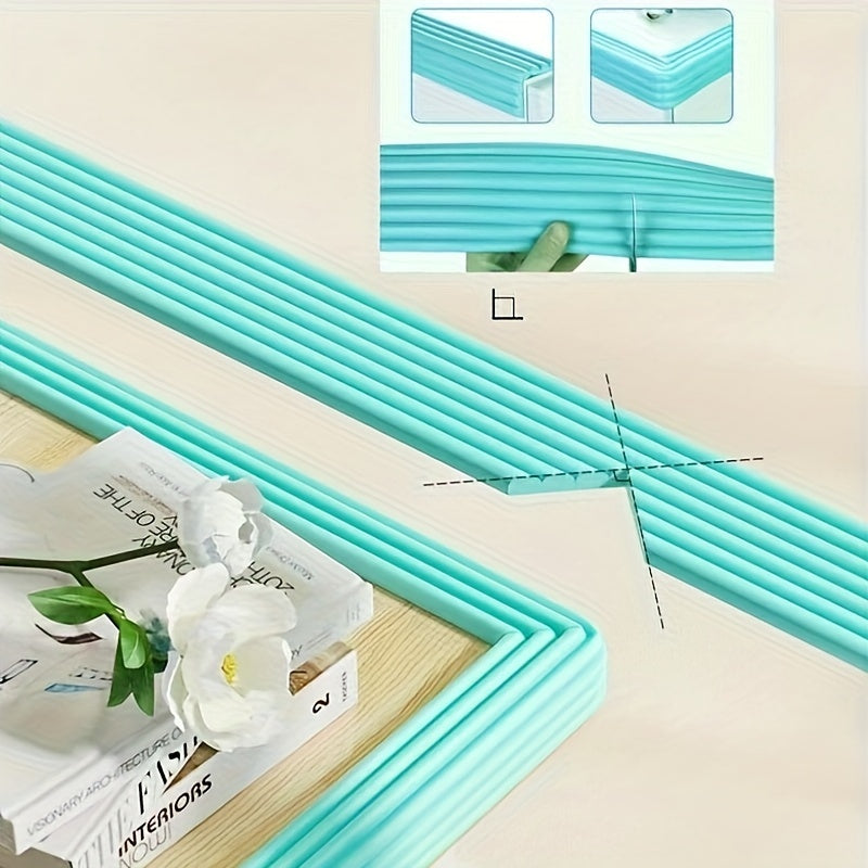 Soft Foam W-Shaped Edge Safety Strips for Tables BPA-Free Multiple Colors