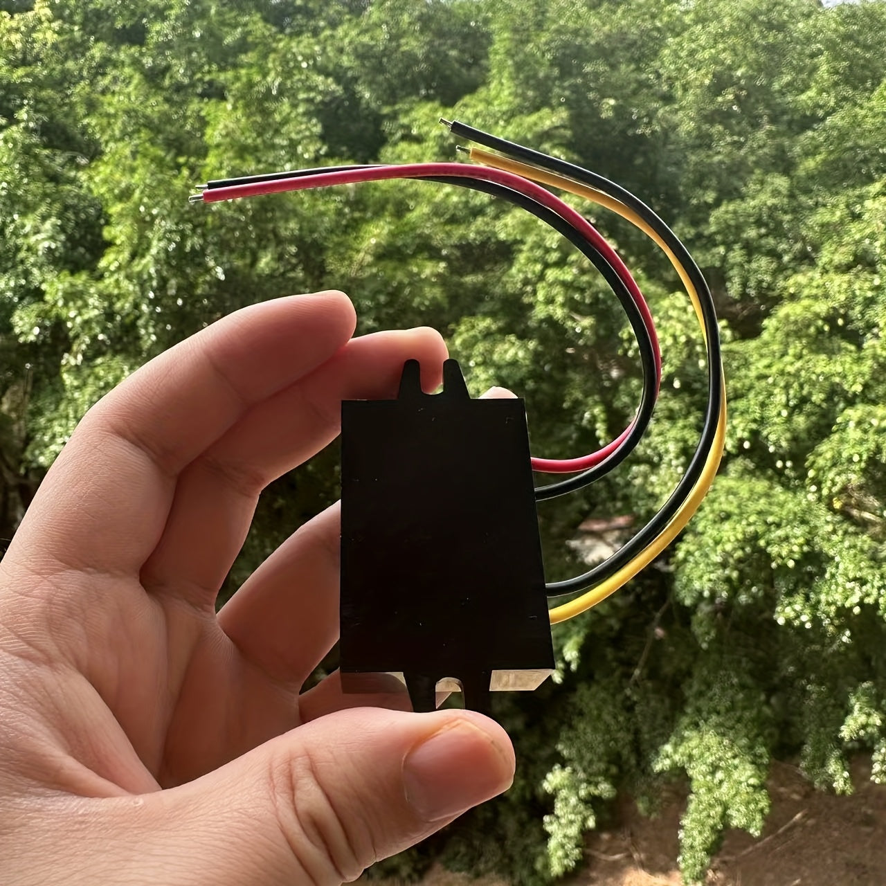 Convertidor de 12V a 5V DC, fuente de alimentación regulable, compacto, no necesita batería